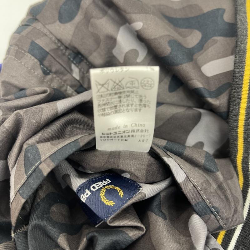 フレッドペリー FRED PERRY ジャケット、上着 ジャンパー、ブルゾン リバーシブル パーカー ナイロン ロゴ 刺繍 ジャケット アイボリー / アイボリー / メンズ USED 古着 中古 50155374