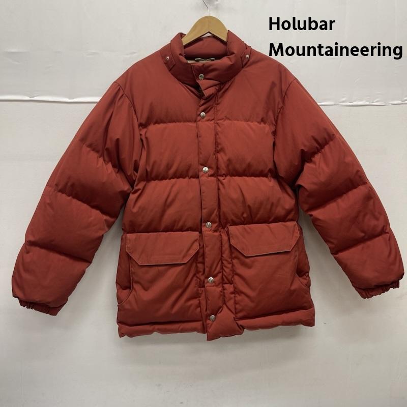 ホルバーマウンテニアリング Holubar Mountaineering ジャケット、上着 ダウンジャケット 70s レンガ ボディ ダウン ジップ アップ ジャケット S 赤 / レッド / red メンズ USED 古着 中古 50155375