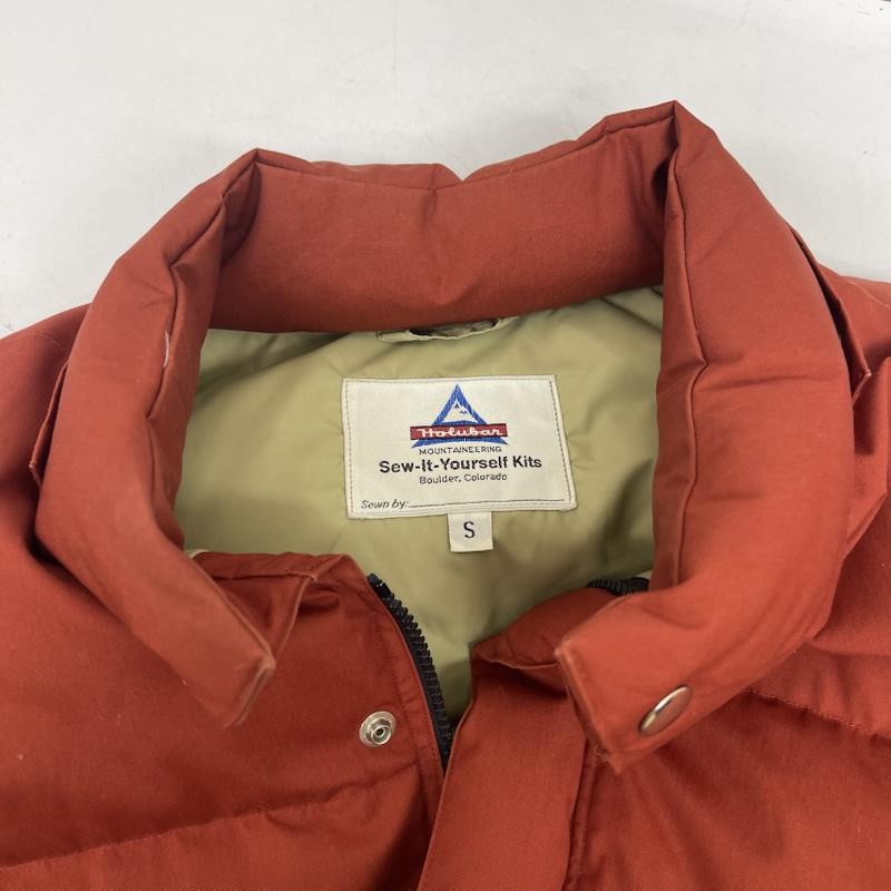 ホルバーマウンテニアリング Holubar Mountaineering ジャケット、上着 ダウンジャケット 70s レンガ ボディ ダウン ジップ アップ ジャケット S 赤 / レッド / red メンズ USED 古着 中古 50155375