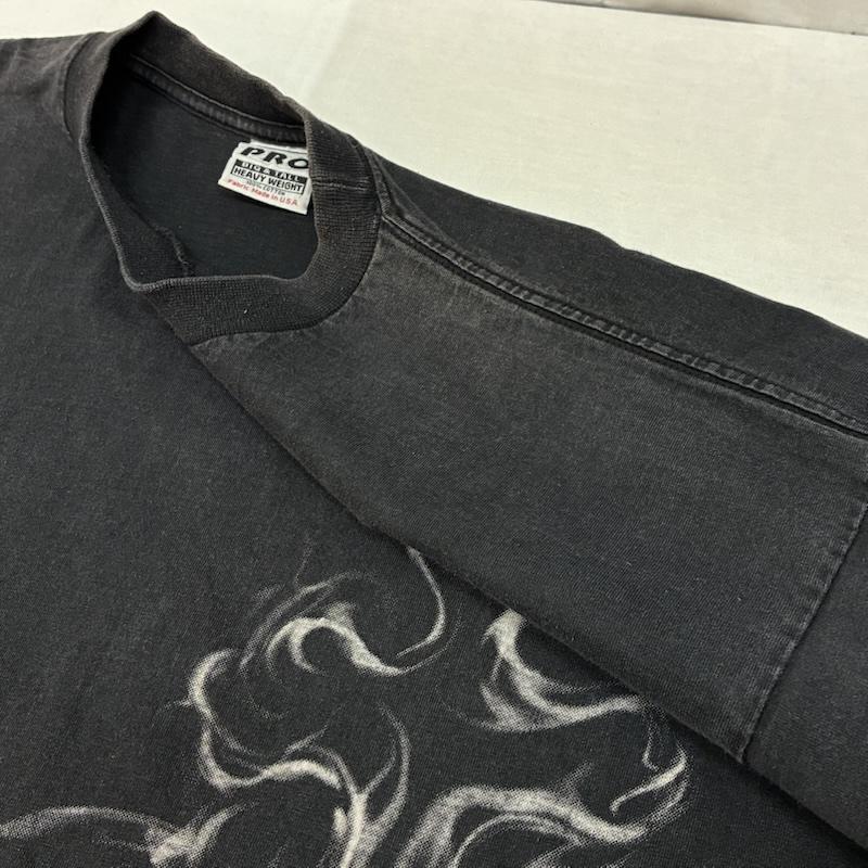 古着 USED Tシャツ 半袖 TUPAC 2PAC ラインストーン フォト プリント ヘヴィーウェイト Tシャツ 3XL - ロゴ、文字 X プリント チャコールグレー / チャコールグレー / メンズ USED 古着 中古 50155386