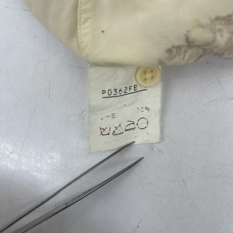 古着 USED シャツ、ブラウス 半袖 KARL HELMUT ヨークシャーテリア アロハ シャツ 総柄 レーヨン ベージュ / ベージュ / beige メンズ USED 古着 中古 50155400