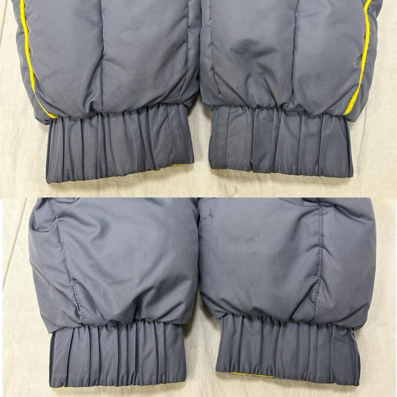 ナイキ NIKE ジャケット、上着 ダウンジャケット リバーシブルダウンジャケット H40307QVE XXL 無地 X ロゴ、文字 黄 / イエロー / yellow X 水色 / ライトブルー / メンズ USED 古着 中古 50155414