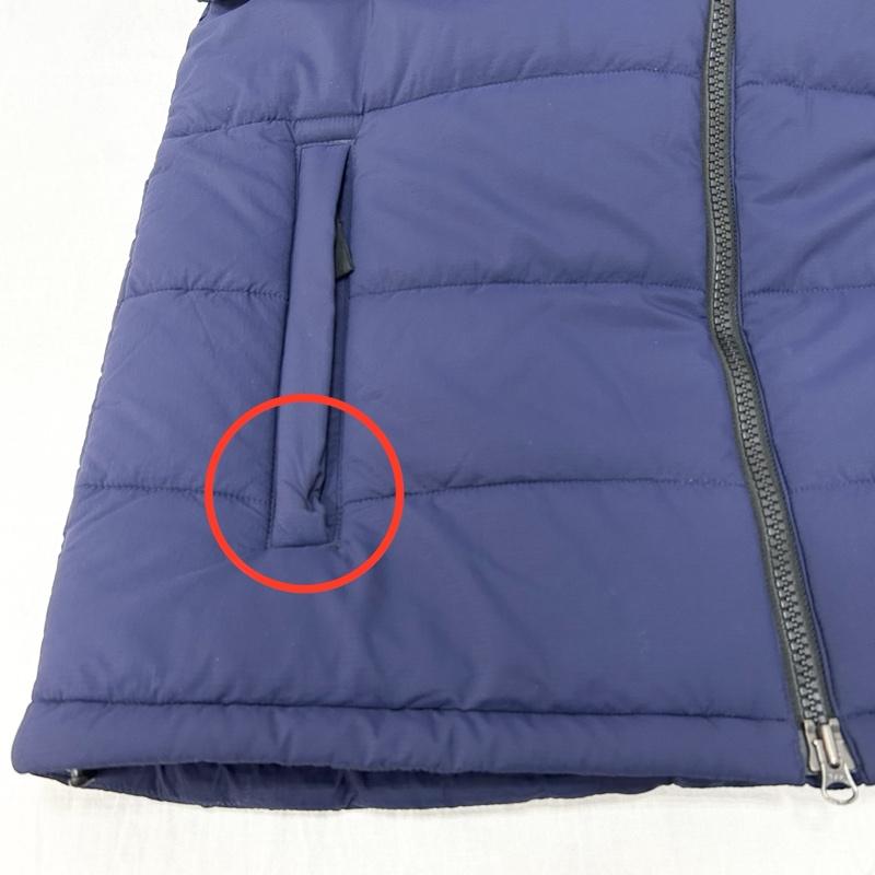 ザノースフェイス THE NORTH FACE ジャケット、上着 ジャンパー、ブルゾン トランゴパーカ 中綿フード付きジャケット NY81831 L 無地 X ロゴ、文字 紺 / ネイビー / navy メンズ USED 古着 中古 50155419