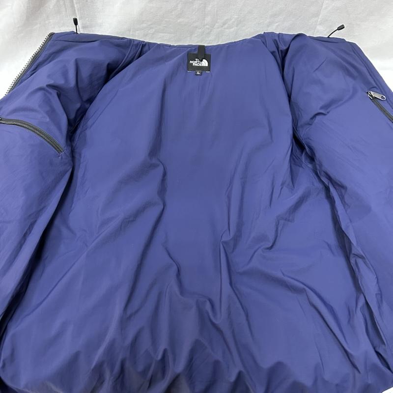 ザノースフェイス THE NORTH FACE ジャケット、上着 ジャンパー、ブルゾン トランゴパーカ 中綿フード付きジャケット NY81831 L 無地 X ロゴ、文字 紺 / ネイビー / navy メンズ USED 古着 中古 50155419