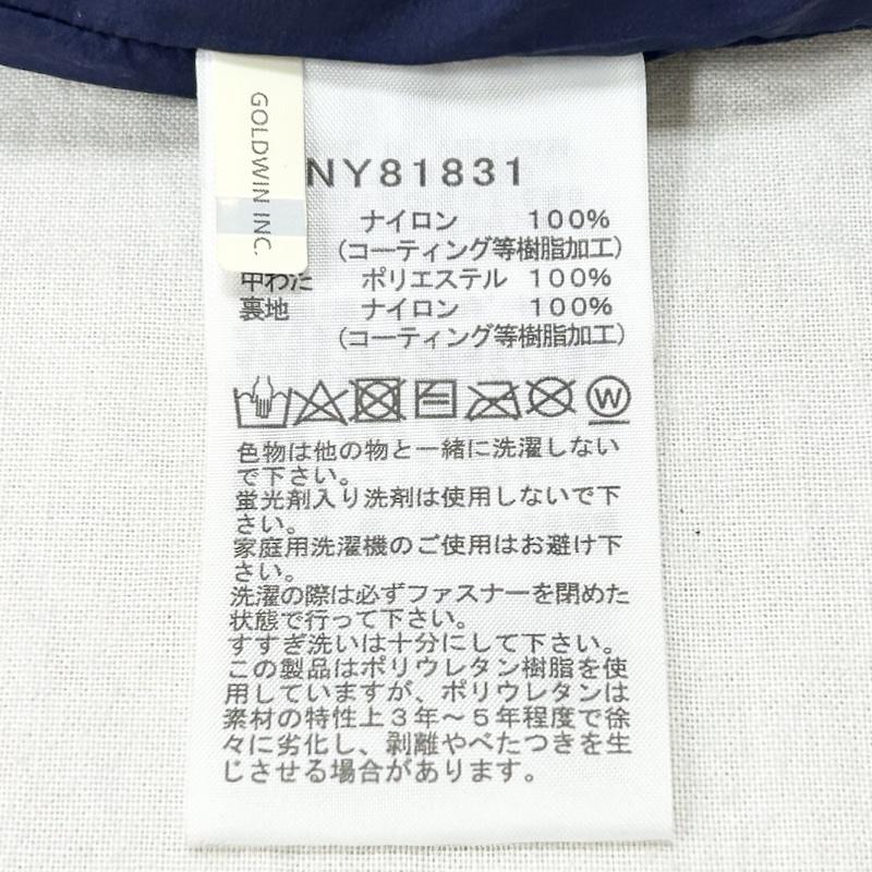 ザノースフェイス THE NORTH FACE ジャケット、上着 ジャンパー、ブルゾン トランゴパーカ 中綿フード付きジャケット NY81831 L 無地 X ロゴ、文字 紺 / ネイビー / navy メンズ USED 古着 中古 50155419