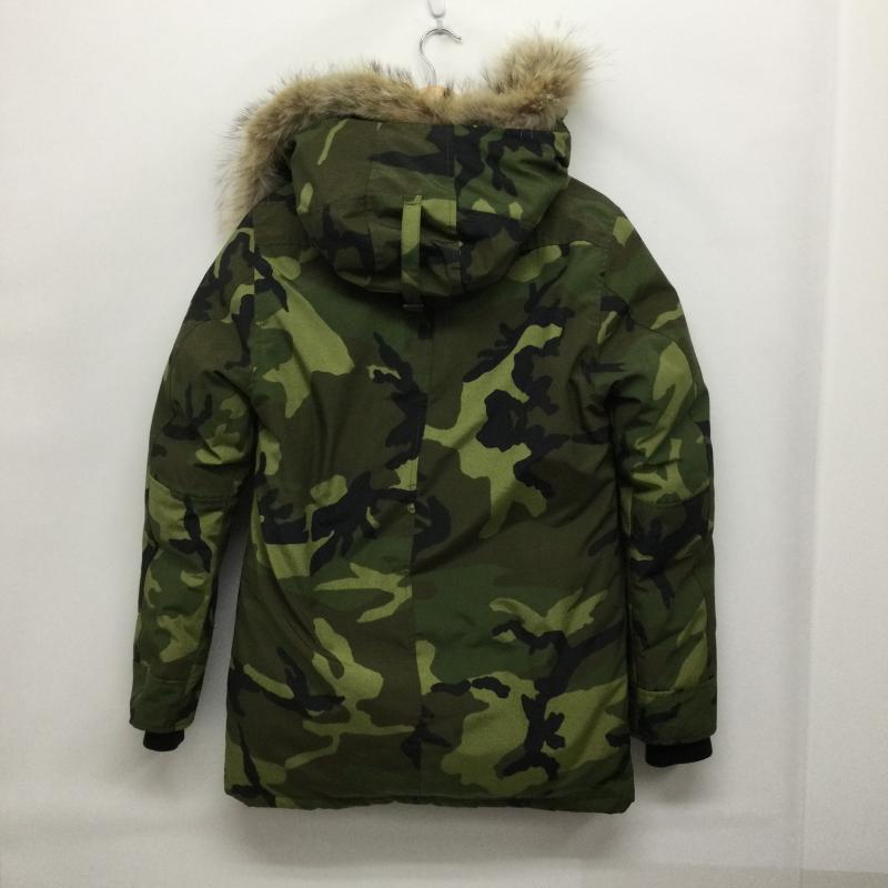 カナダグース CANADA GOOSE ジャケット、上着 ダウンジャケット カナダグース　JASPER PARKA メンズXS 迷彩　3438JM XS カモフラージュ柄・迷彩 緑 / グリーン / green メンズ USED 古着 中古 50155440
