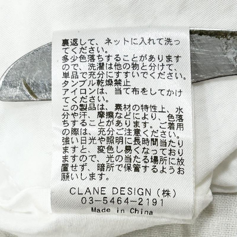 クラネ CLANE シャツ、ブラウス 長袖 ボリュームパフスモックトップス VOLUME PUFF SMOCK TOPS 10122-4002 1 無地 白 / ホワイト / white レディース USED 古着 中古 50155442