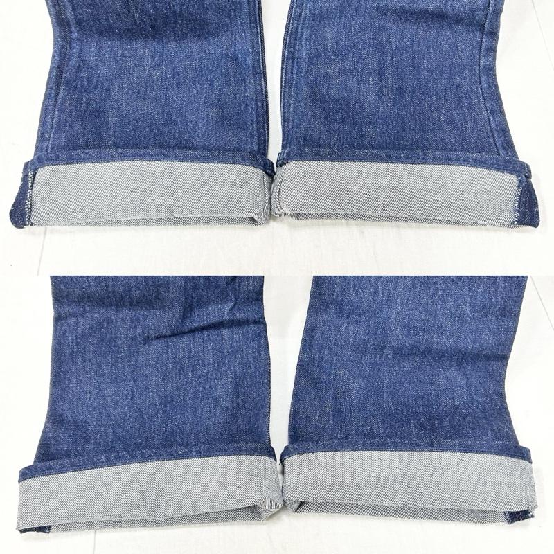 クラネ CLANE パンツ デニム、ジーンズ ショートベルボトム デニムパンツ J/W SHORT BELL BOTTOM DENIM 11111-7332 0 無地 紺 / ネイビー / navy レディース USED 古着 中古 50155445