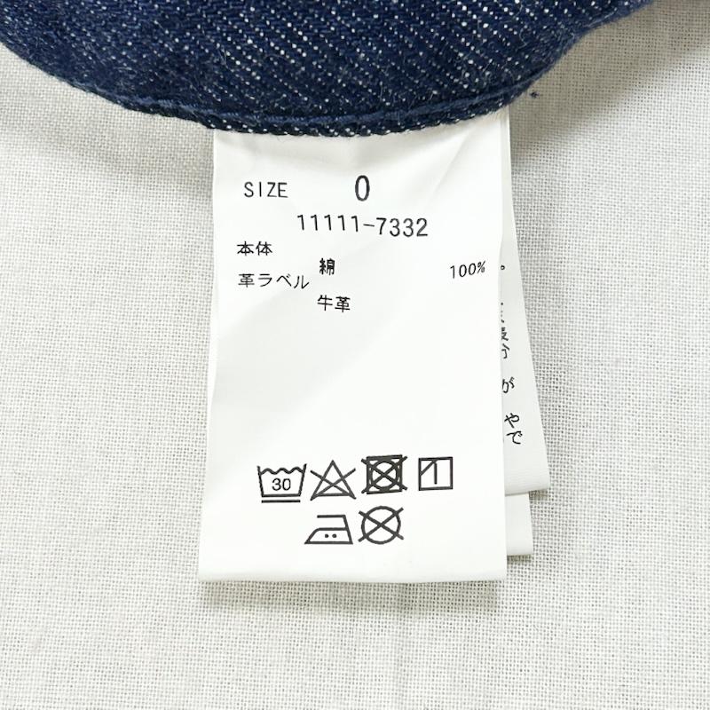 クラネ CLANE パンツ デニム、ジーンズ ショートベルボトム デニムパンツ J/W SHORT BELL BOTTOM DENIM 11111-7332 0 無地 紺 / ネイビー / navy レディース USED 古着 中古 50155445