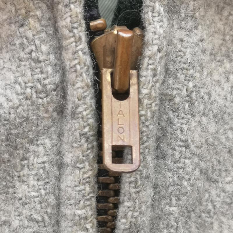 ヴィンテージ VINTAGE ジャケット、上着 ジャンパー、ブルゾン 50s 60s インディアンヘッド ワッペン フルジップ スタジャン 緑 / グリーン / green X 灰 / グレー / gray メンズ USED 古着 中古 50155449