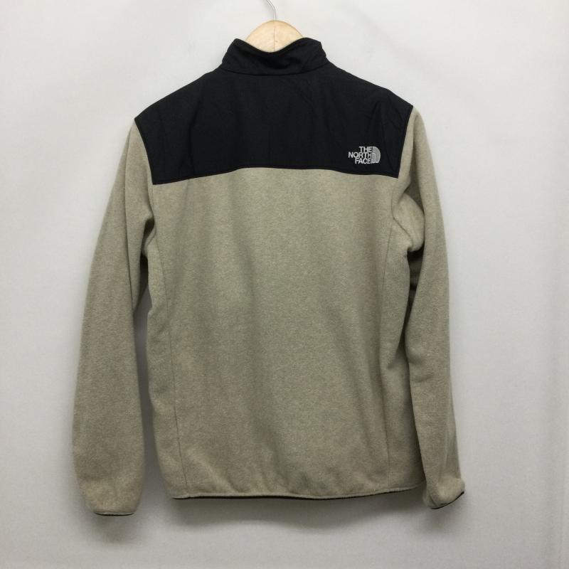 ザノースフェイス THE NORTH FACE ジャケット、上着 ジャンパー、ブルゾン NL22604 マウンテンバーサマイクロジャケット MOUNTAIN VERSA MICRO JACKET フリース ジップアップ S 無地 ベージュ / ベージュ / beige X 黒 / ブラック / black メンズ USED 古着 中古 50155453