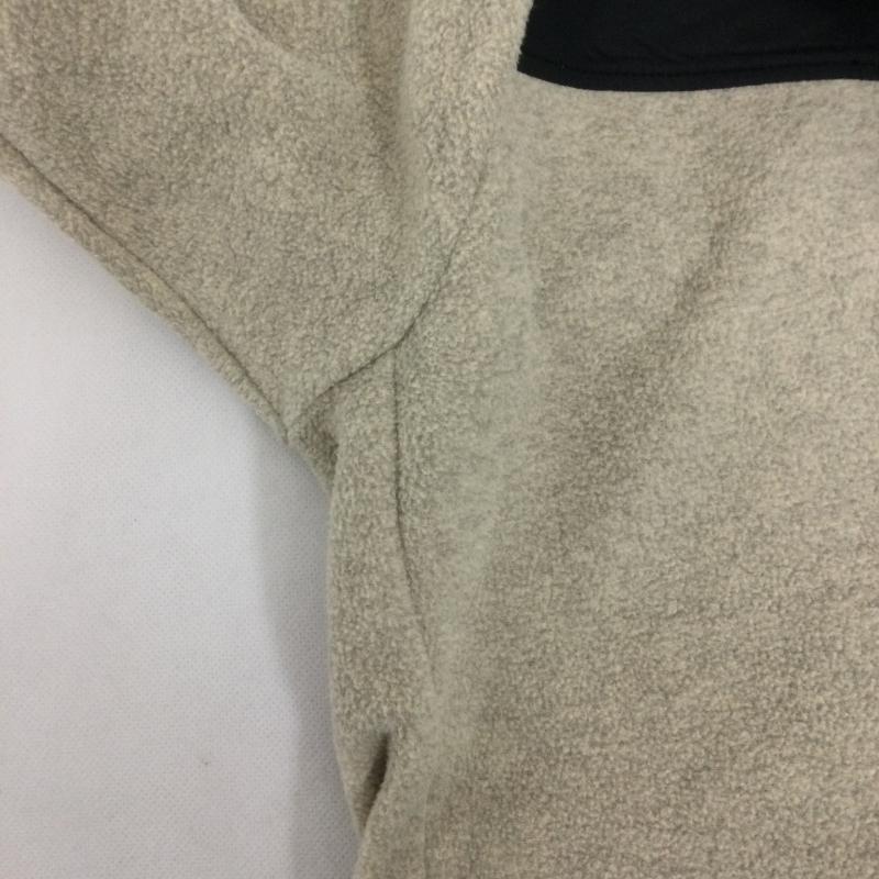 ザノースフェイス THE NORTH FACE ジャケット、上着 ジャンパー、ブルゾン NL22604 マウンテンバーサマイクロジャケット MOUNTAIN VERSA MICRO JACKET フリース ジップアップ S 無地 ベージュ / ベージュ / beige X 黒 / ブラック / black メンズ USED 古着 中古 50155453