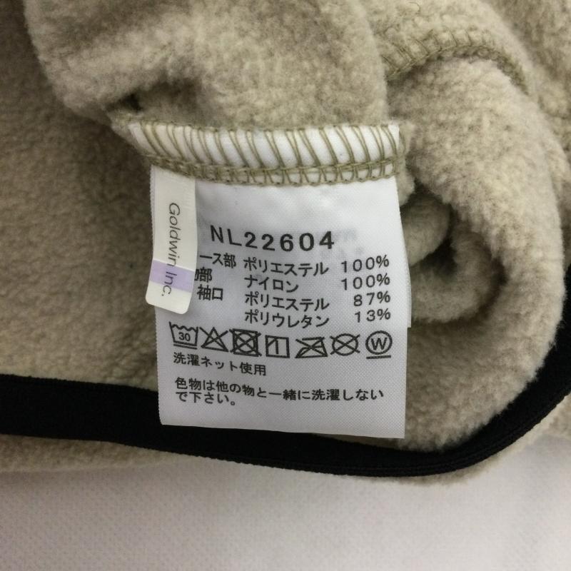 ザノースフェイス THE NORTH FACE ジャケット、上着 ジャンパー、ブルゾン NL22604 マウンテンバーサマイクロジャケット MOUNTAIN VERSA MICRO JACKET フリース ジップアップ S 無地 ベージュ / ベージュ / beige X 黒 / ブラック / black メンズ USED 古着 中古 50155453