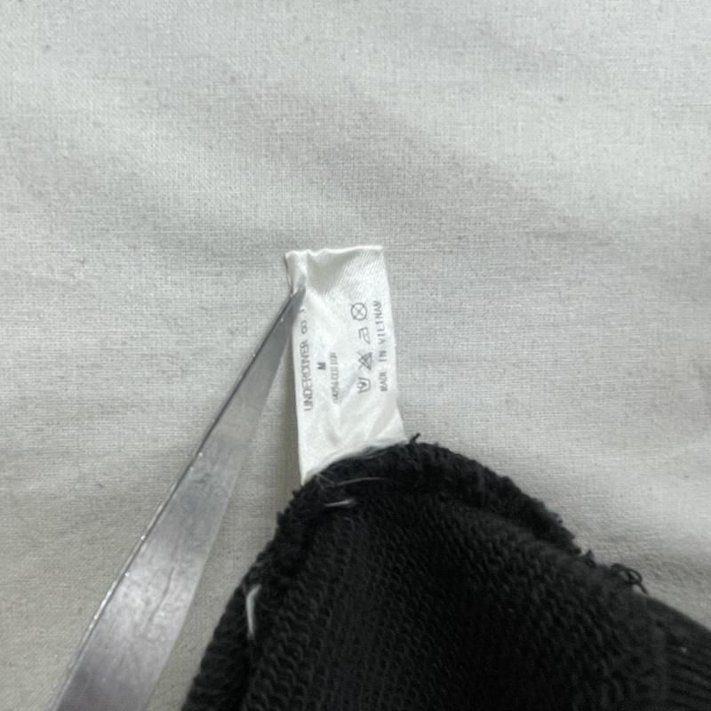 アンダーカバー UNDERCOVER トレーナー 長袖 THE PARKING GINZA プリント スウェット M 黒 / ブラック / black メンズ USED 古着 中古 50155479