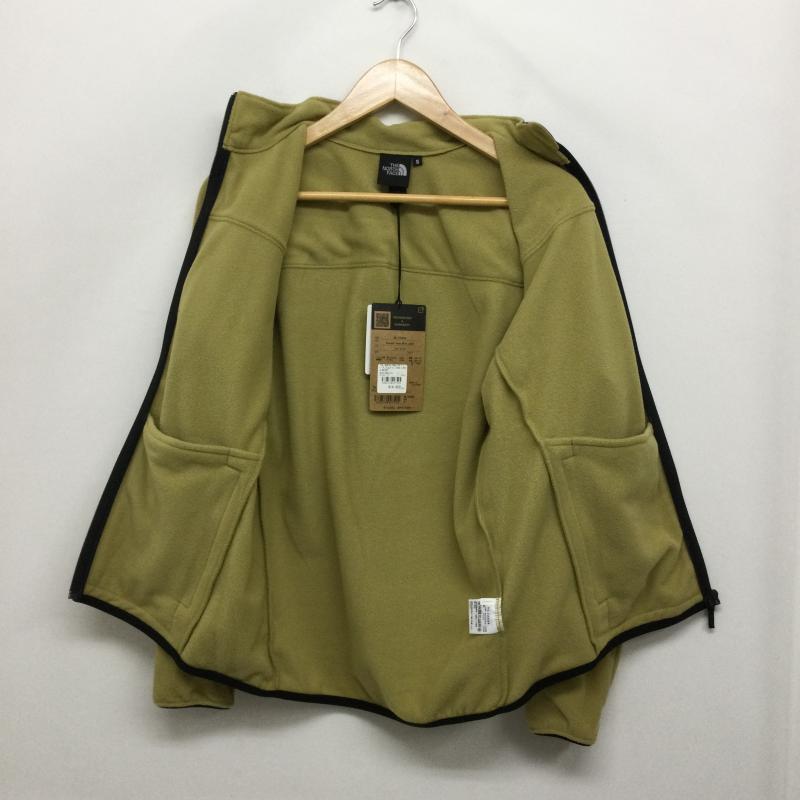 ザノースフェイス THE NORTH FACE ジャケット、上着 ジャンパー、ブルゾン フリースジャケット Mountain Versa Micro Jacket マウンテンバーサマイクロジャケット NL72404 S 無地 カーキ / カーキ / khaki X 黒 / ブラック / black メンズ USED 古着 中古 50155486