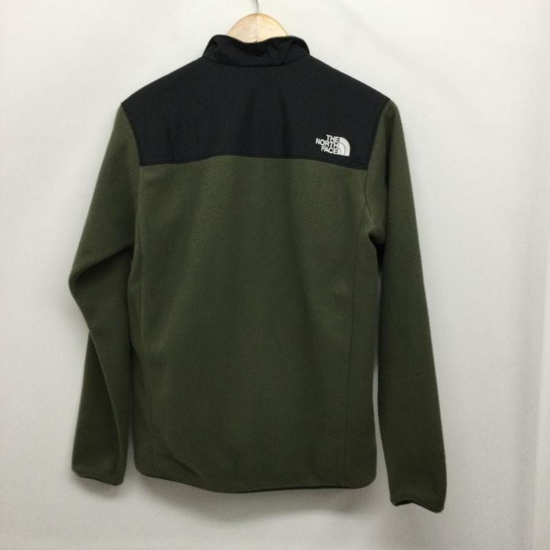 ザノースフェイス THE NORTH FACE ジャケット、上着 ジャンパー、ブルゾン THE NORTH FACE ザ・ノース・フェイス マウンテン バーサ マイクロ ジャケット MOUNTAIN VERSA MICRO JACKET フリース NL72304 S 無地 カーキ / カーキ / khaki X 黒 / ブラック / black メンズ USED 古着 中古 50155487