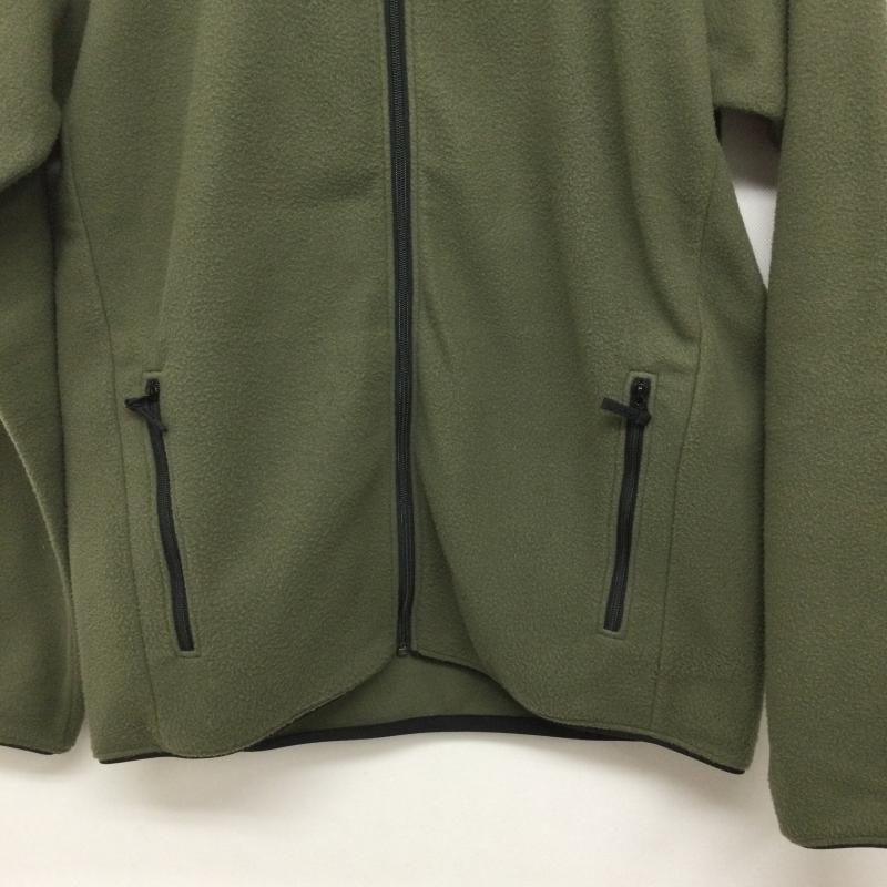 ザノースフェイス THE NORTH FACE ジャケット、上着 ジャンパー、ブルゾン THE NORTH FACE ザ・ノース・フェイス マウンテン バーサ マイクロ ジャケット MOUNTAIN VERSA MICRO JACKET フリース NL72304 S 無地 カーキ / カーキ / khaki X 黒 / ブラック / black メンズ USED 古着 中古 50155487