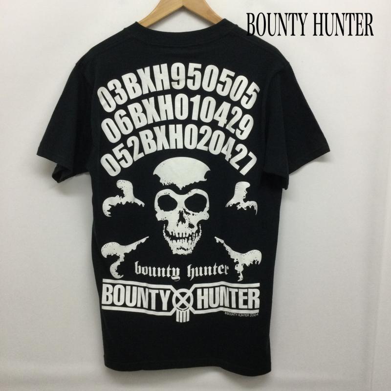 バウンティーハンター BOUNTY HUNTER Tシャツ 半袖 bounty hunter tシャツ 03BXH950505 バックプリント M ロゴ、文字 黒 / ブラック / black メンズ USED 古着 中古 50155489