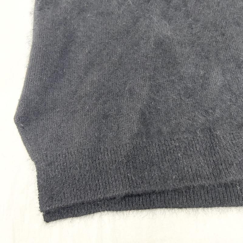 クラネ CLANE ニット、セーター 長袖 ANGORA OVER KNIT HOODIE アンゴラニットパーカー フーディー 13106-2282 1 無地 黒 / ブラック / black レディース USED 古着 中古 50155495