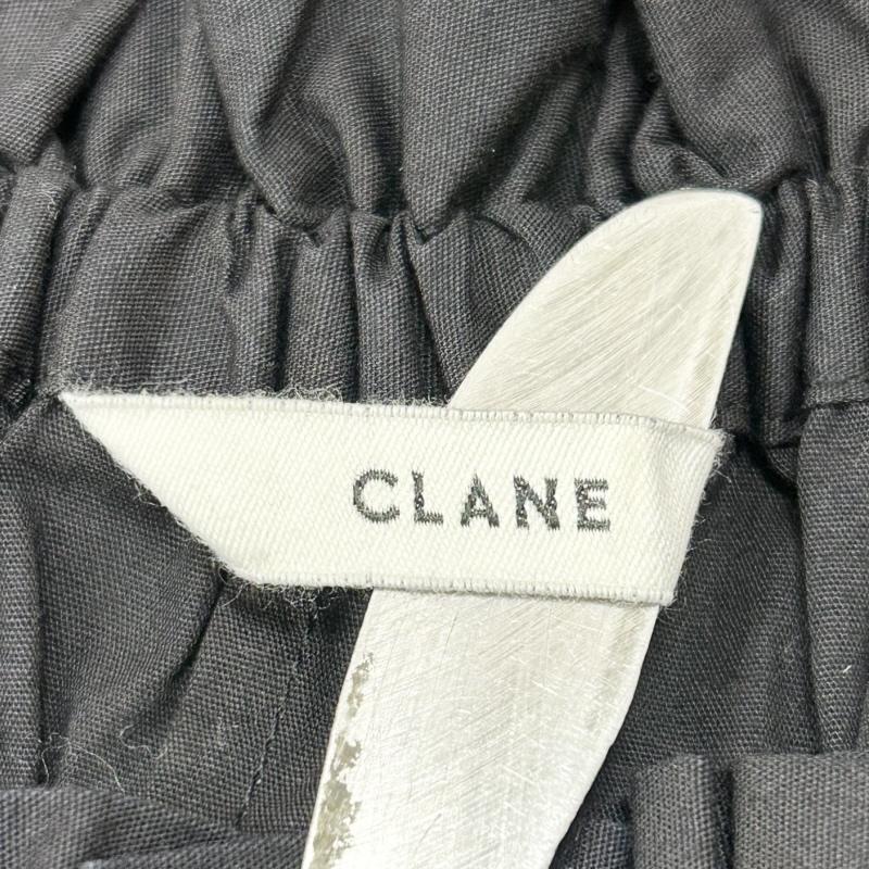 クラネ CLANE ワンピース ロングスカート 2WAYショルダーワンピース 10112-5212 オフショル クルーネック ティアード 0 無地 黒 / ブラック / black レディース USED 古着 中古 50155496