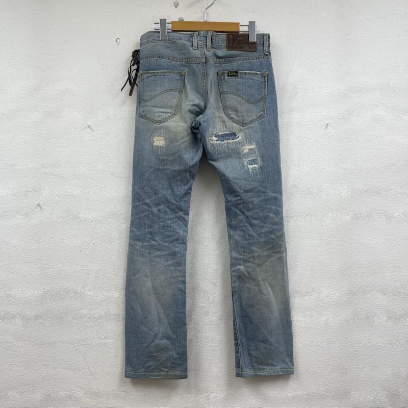 ティーエムティー TMT パンツ デニム、ジーンズ 95149 LEE ダメージ デニム ジーンズ 32インチ インディゴ / インディゴ / Indigo メンズ USED 古着 中古 50155500