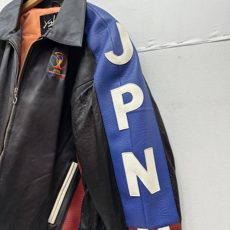 古着 USED ジャケット、上着 レザージャケット YNK 2002 FIFA WORLDCUP レザー ジャケット JAPAN KOREA L 黒 / ブラック / black メンズ USED 古着 中古 50155512