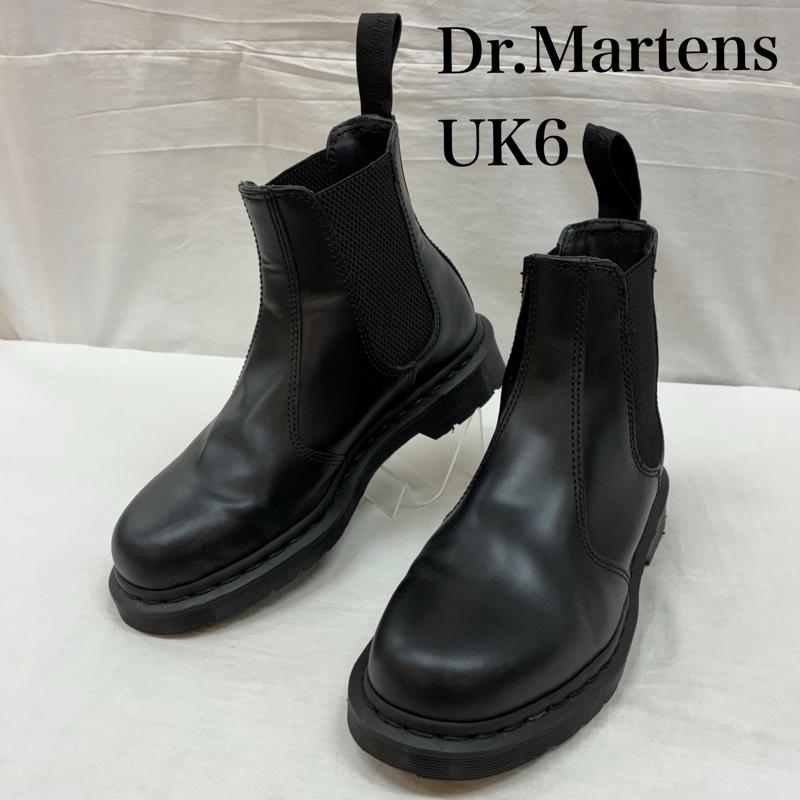 ドクターマーチン Dr.Martens ブーツ ショートブーツ 2976 MONO チェルシー ブーツ サイドゴア オールブラック UK：6 黒 / ブラック / black レディース USED 古着 中古 50155518
