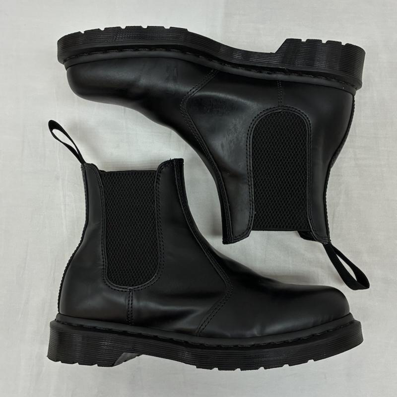 ドクターマーチン Dr.Martens ブーツ ショートブーツ 2976 MONO チェルシー ブーツ サイドゴア オールブラック UK：6 黒 / ブラック / black レディース USED 古着 中古 50155518