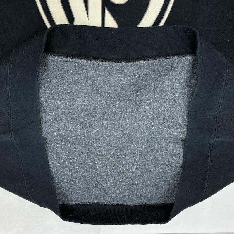 古着 USED トレーナー 長袖 WEST WEAR ウエストウェア 90s 00s メキシコ製 発砲プリント ビッグサイズ スウェット XXL ロゴ、文字 X プリント 黒 / ブラック / black メンズ USED 古着 中古 50155536