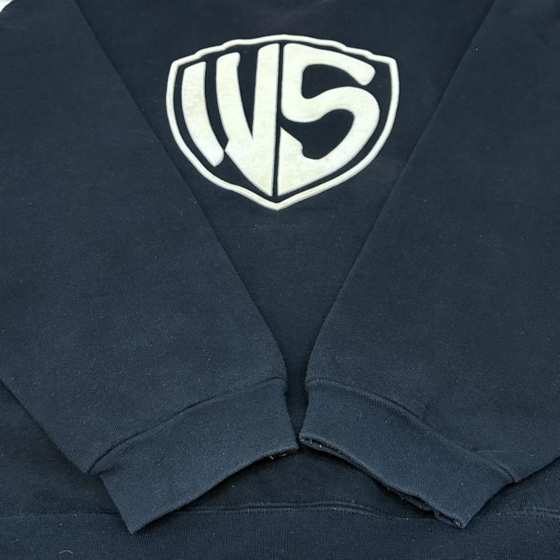 古着 USED トレーナー 長袖 WEST WEAR ウエストウェア 90s 00s メキシコ製 発砲プリント ビッグサイズ スウェット XXL ロゴ、文字 X プリント 黒 / ブラック / black メンズ USED 古着 中古 50155536