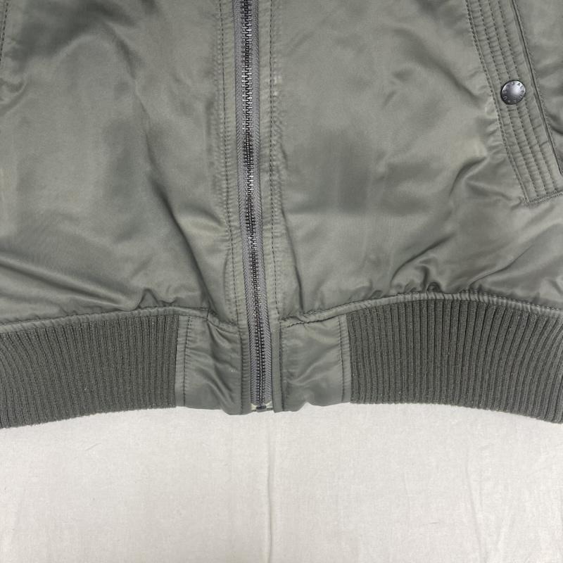 アルファ インダストリー Alpha Industries ジャケット、上着 ジャンパー、ブルゾン フーデッド リブフライト ジャケット ta1260-8176 XL カーキ / カーキ / khaki メンズ USED 古着 中古 50155541