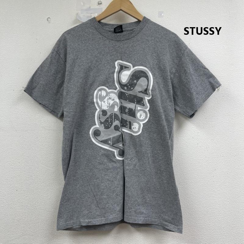 ステューシー STUSSY Tシャツ 半袖 00s オールド グラフィック ロゴ プリント 半袖 Tシャツ M 灰 / グレー / gray メンズ USED 古着 中古 50155544