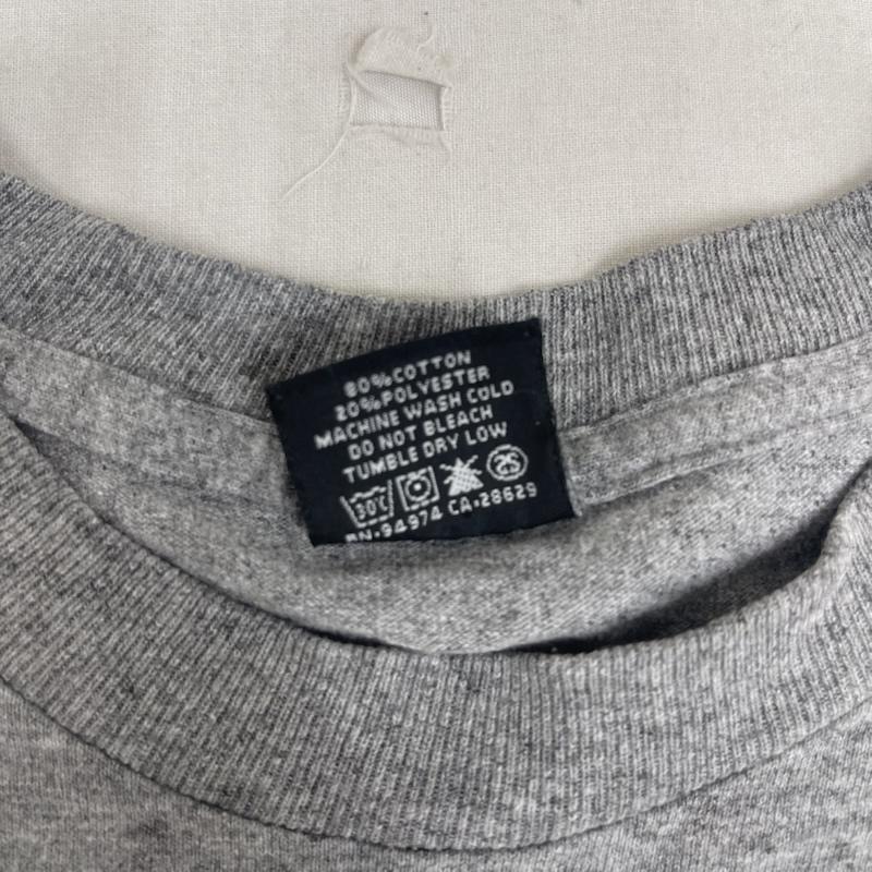 ステューシー STUSSY Tシャツ 半袖 00s オールド グラフィック ロゴ プリント 半袖 Tシャツ M 灰 / グレー / gray メンズ USED 古着 中古 50155544