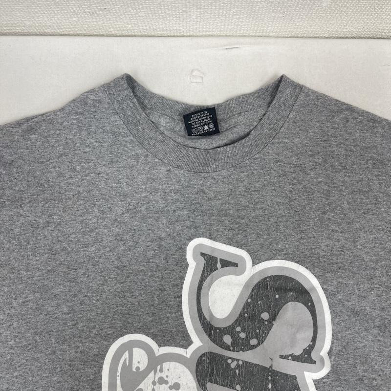 ステューシー STUSSY Tシャツ 半袖 00s オールド グラフィック ロゴ プリント 半袖 Tシャツ M 灰 / グレー / gray メンズ USED 古着 中古 50155544
