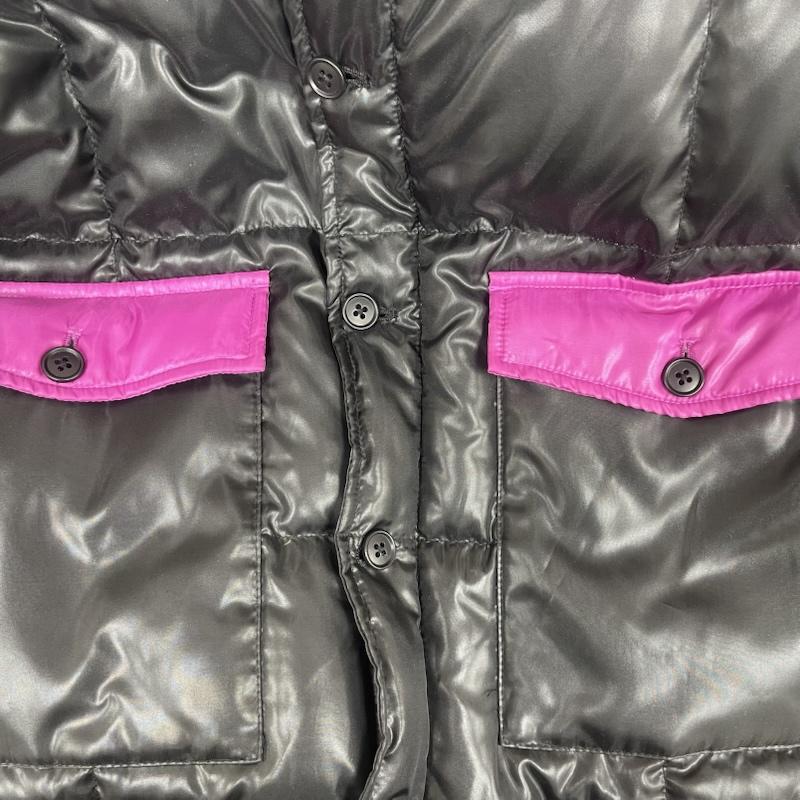 ステューシー STUSSY ジャケット、上着 ダウンジャケット 00s フード シャイニー ジップ アップ ダウン ジャケット M 黒 / ブラック / black メンズ USED 古着 中古 50155549
