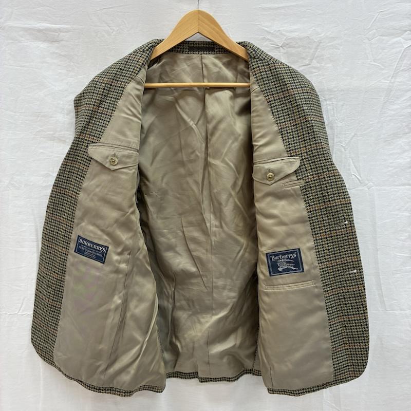 バーバリーズ BURBERRYS ジャケット、上着 ジャケット、ブレザー 90s オールド 2釦 テーラード ジャケット ブレザー - チェック メンズ USED 古着 中古 50155551