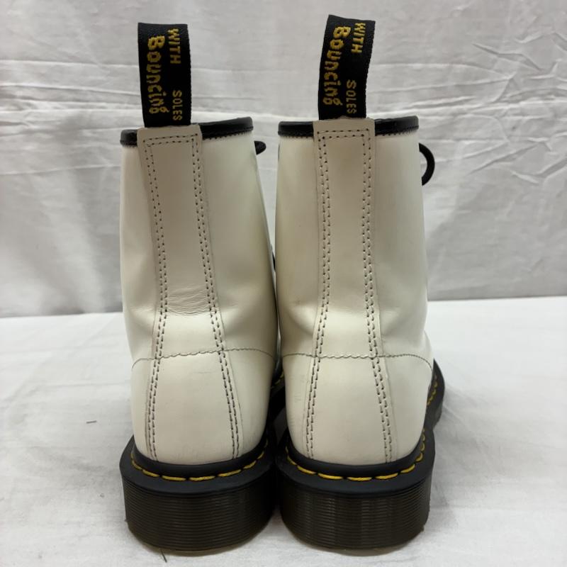 ドクターマーチン Dr.Martens ブーツ ショートブーツ 11822 レザー レースアップ ブーツ 8EYE 8ホール UK：5 白 / ホワイト / white レディース USED 古着 中古 50155567