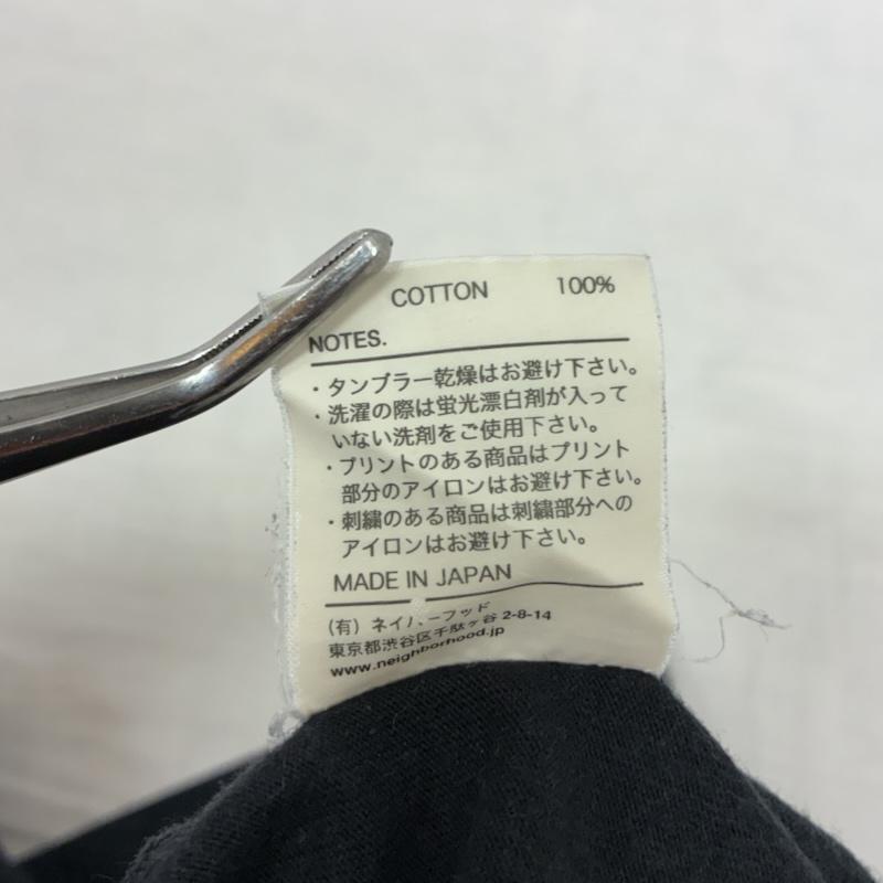 ネイバーフッド NEIGHBORHOOD Tシャツ 半袖 TROOPS OF TOMORROW スカル プリント 半袖 Tシャツ フェード - ロゴ、文字 X プリント 黒 / ブラック / black メンズ USED 古着 中古 50155571