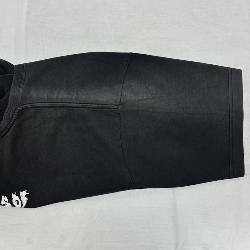ネイバーフッド NEIGHBORHOOD Tシャツ 半袖 TROOPS OF TOMORROW スカル プリント 半袖 Tシャツ フェード - ロゴ、文字 X プリント 黒 / ブラック / black メンズ USED 古着 中古 50155571