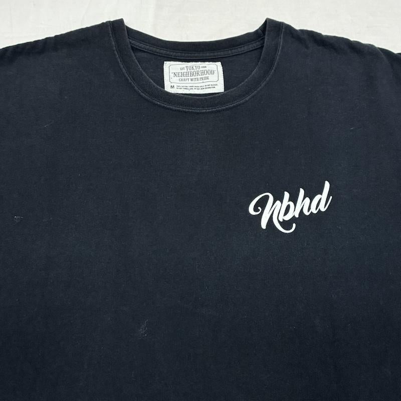ネイバーフッド NEIGHBORHOOD Tシャツ 半袖 Technical Apparel 半袖 プリント Tシャツ M ロゴ、文字 X プリント 黒 / ブラック / black メンズ USED 古着 中古 50155572