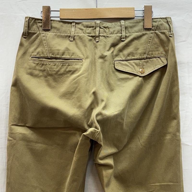 ワーカーズ WORKERS ボトムス ボトムス トラウザー チノ パンツ 日本製 - カーキ / カーキ / khaki メンズ USED 古着 中古 50155581