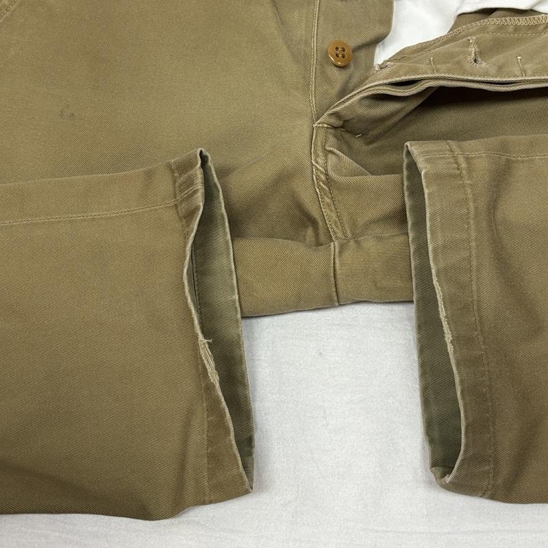 ワーカーズ WORKERS ボトムス ボトムス トラウザー チノ パンツ 日本製 - カーキ / カーキ / khaki メンズ USED 古着 中古 50155581