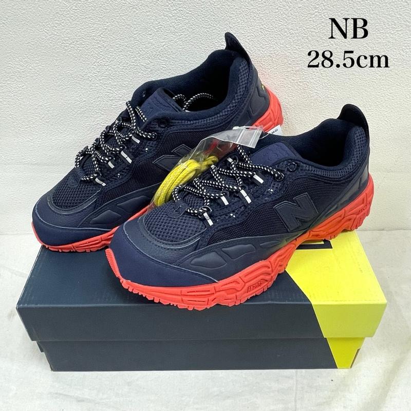 ニューバランス New Balance スニーカー スニーカー ML801HXB HERSCHEL SUPPLY ハーシェルサプライズ コラボ スニーカー 28.5cm ロゴ、文字 紺 / ネイビー / navy X 赤 / レッド / red メンズ USED 古着 中古 50155594