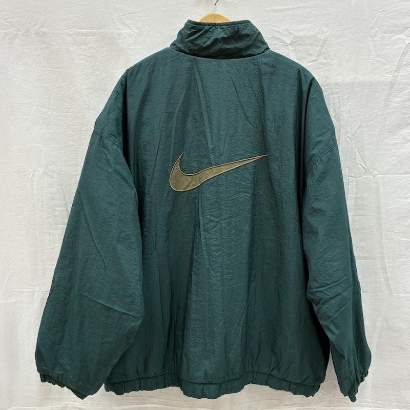 ナイキ NIKE ジャケット、上着 ジャンパー、ブルゾン 90s 銀タグ リバーシブル 中綿 ナイロン ジャケット オールド ヴィンテージ XL ロゴ、文字 X 刺繍 メンズ USED 古着 中古 50155630