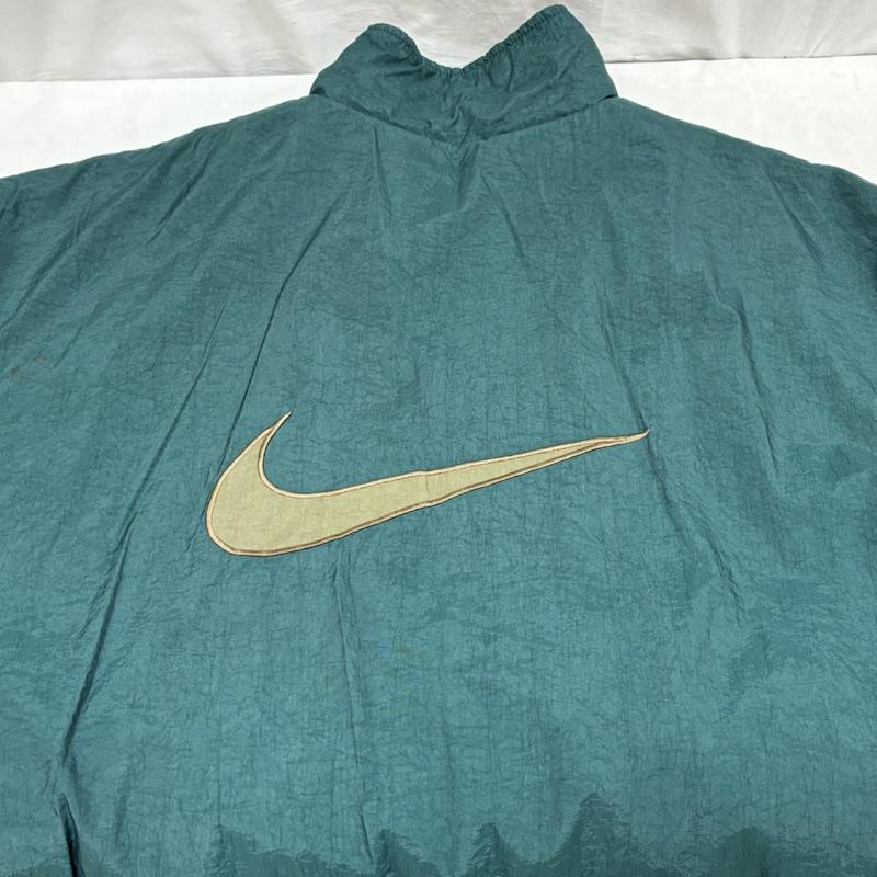 ナイキ NIKE ジャケット、上着 ジャンパー、ブルゾン 90s 銀タグ リバーシブル 中綿 ナイロン ジャケット オールド ヴィンテージ XL ロゴ、文字 X 刺繍 メンズ USED 古着 中古 50155630