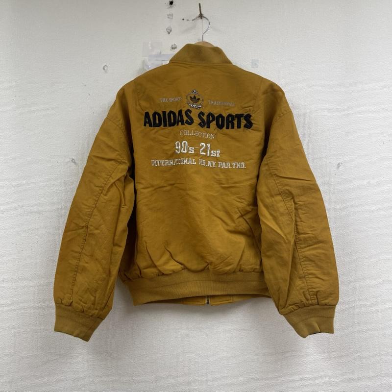 アディダス adidas ジャケット、上着 ジャンパー、ブルゾン 80s old sports フライト ジャケット ma-1 ブルゾン L マスタード / マスタード / メンズ USED 古着 中古 50155634