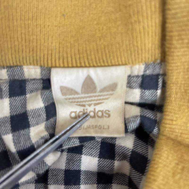 アディダス adidas ジャケット、上着 ジャンパー、ブルゾン 80s old sports フライト ジャケット ma-1 ブルゾン L マスタード / マスタード / メンズ USED 古着 中古 50155634