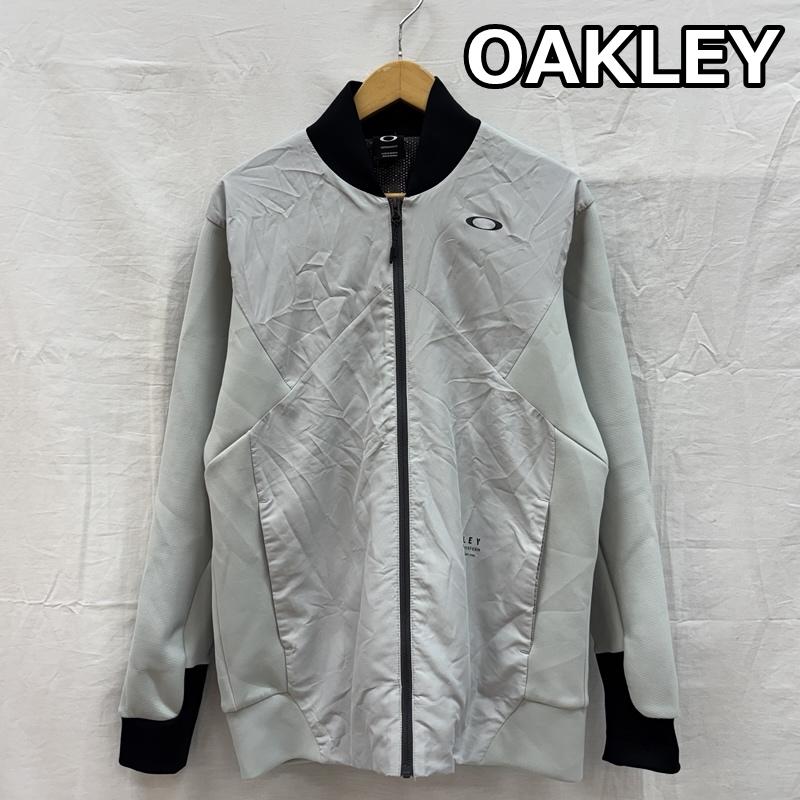 オークリー OAKLEY ジャケット、上着 ジャンパー、ブルゾン 3RD-G ZERO WARM DUAL JACKET ジップアップ ナイロン ジャケット L 灰 / グレー / gray メンズ USED 古着 中古 50155657