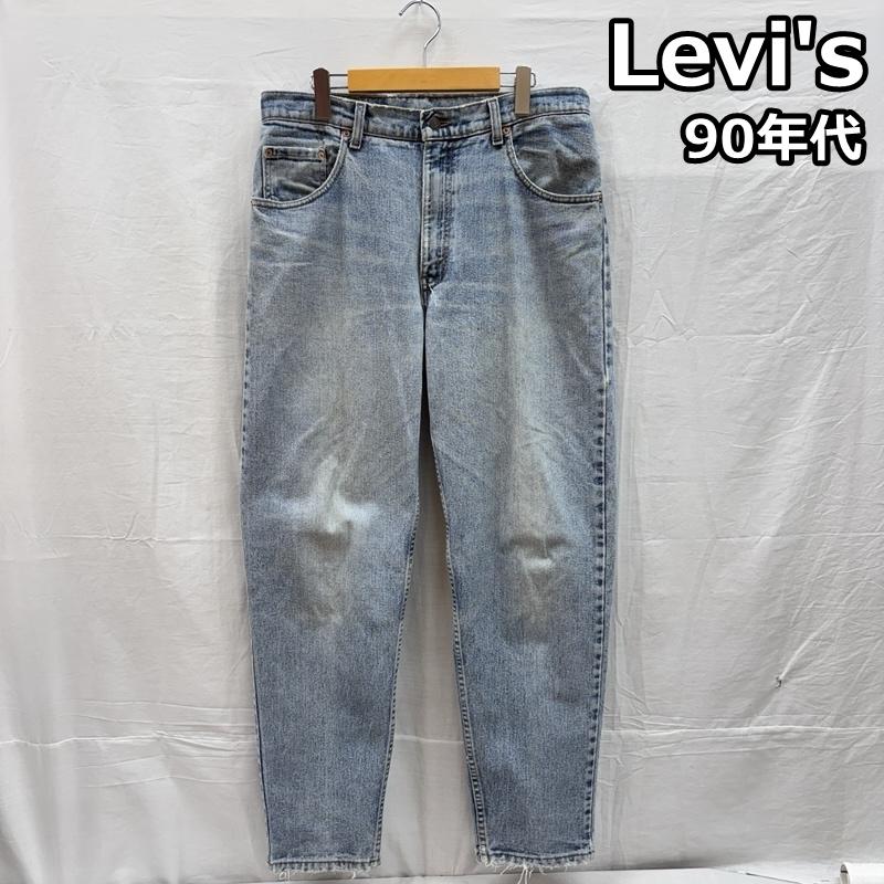 リーバイス Levi s パンツ デニム、ジーンズ 93年 ビンテージ USA製 560-4881 デニム テーパード パンツ 90年代 90s VINTAGE 34インチ メンズ USED 古着 中古 50155668