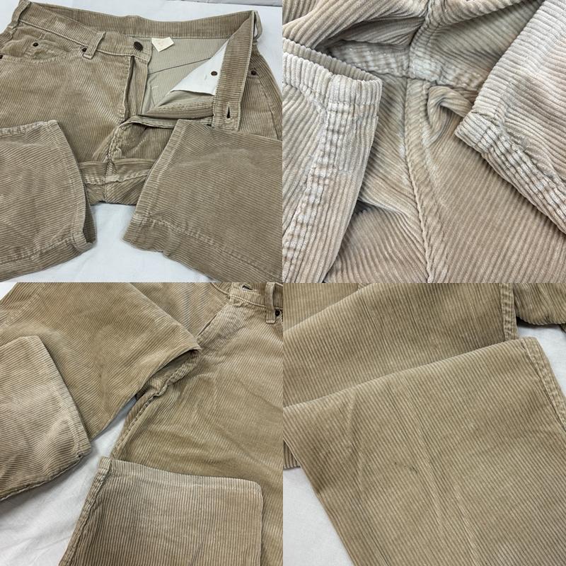 リーバイス Levi s ボトムス ボトムス 90年代 ビンテージ 565 WIDE LEG コーデュロイ パンツ 90s VINTAGE 31インチ ベージュ / ベージュ / beige メンズ USED 古着 中古 50155670